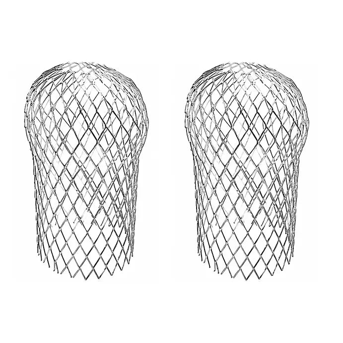 2 PCS Aluminum Alloy Gutter Guard Filter, Roof Rain Gutter Downspout Strainer🛠️