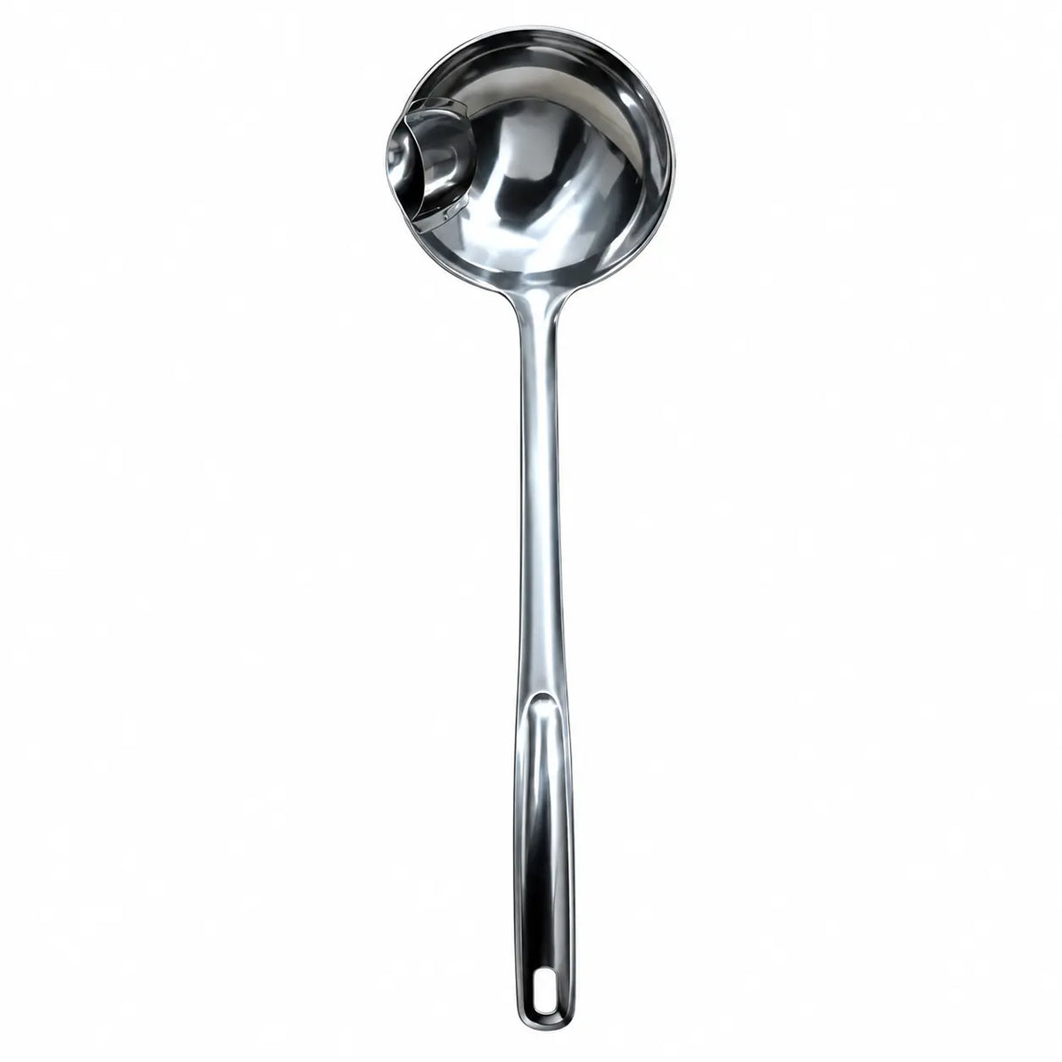 2 Count Stainless Steel Oil Separator Ladle, Mirror Polished Surface 🥄