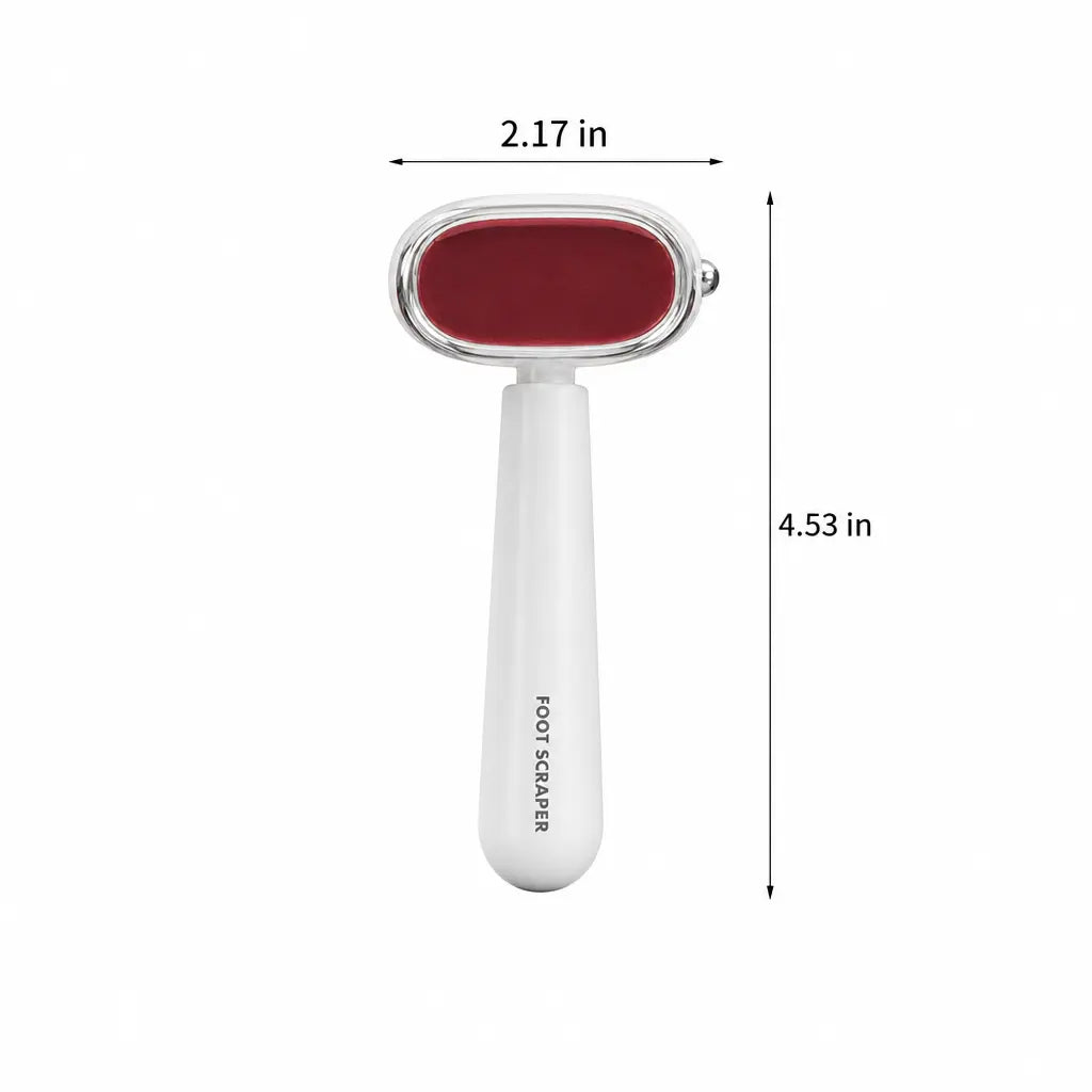 Dual‑Sided Foot Callus Remover, Replaceable Stainless Steel Blade Foot Scraper 🦶