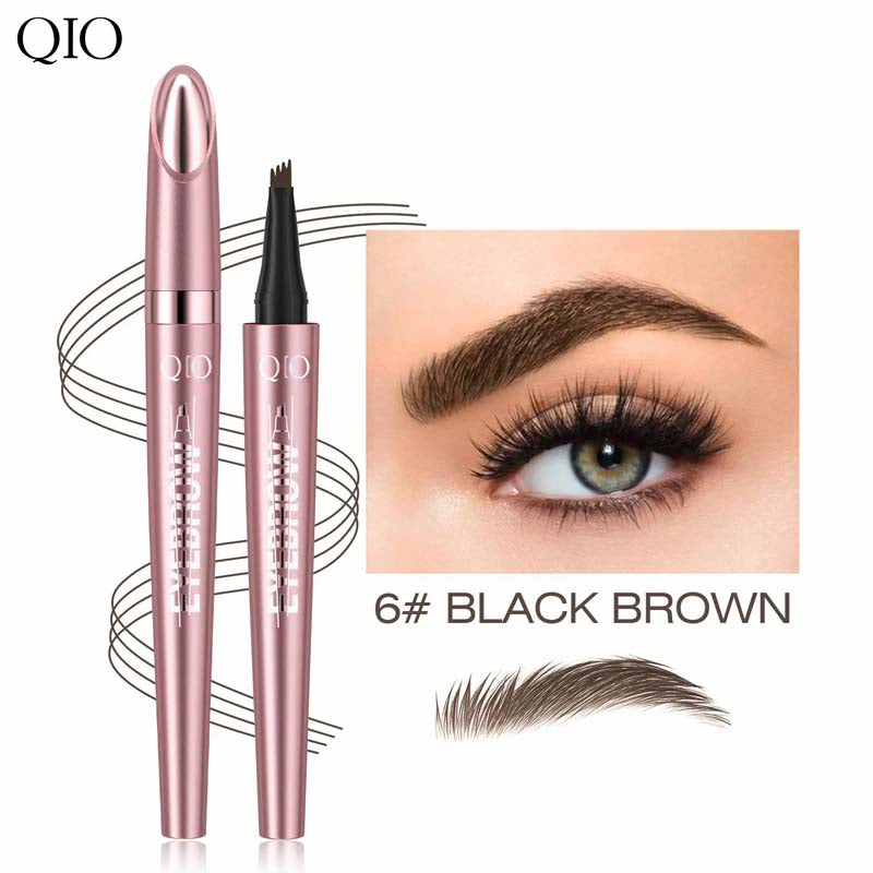 Waterproof Micro‑Fork Eyebrow Pencil, Long‑Lasting Brow Pen 💧✨