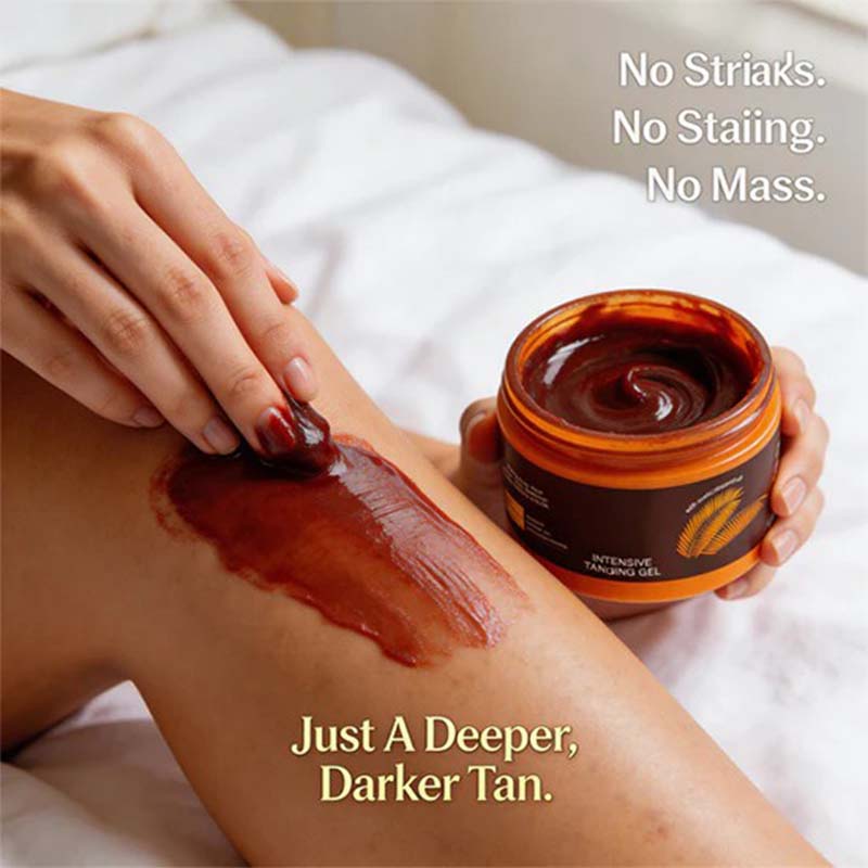 ☀️ Intensive Tanning Gel, Deep Tan Accelerator for Sun-Kissed Skin