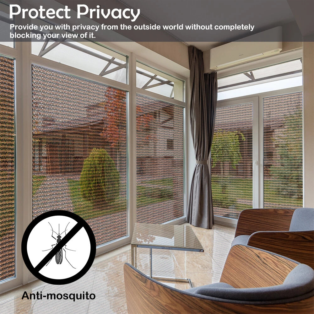 Black UV Resistant Sun Shade Net for Garden & Backyard🌳