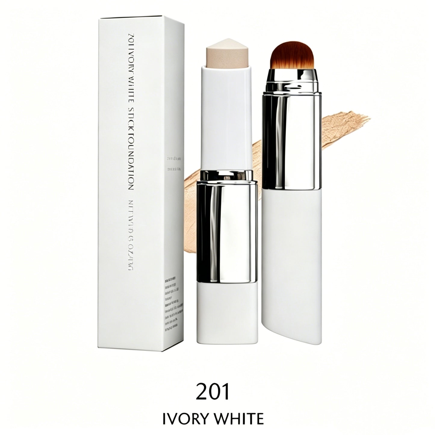 Dual-Ended Color Matching Foundation Stick with Built-In Blending Brush🤍