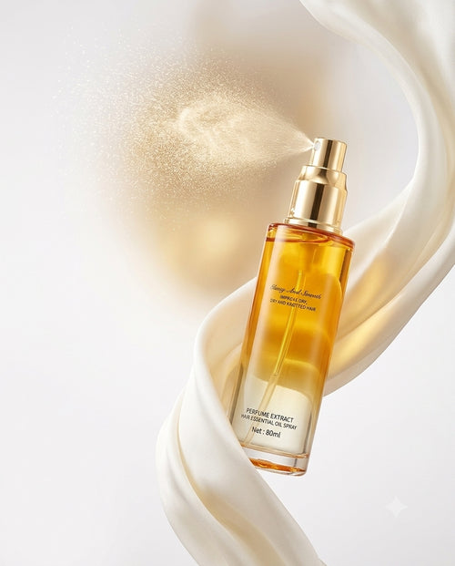 Bester Perfume Hair Essential Oil Spray | Anti-Frizz, Shine Boost Leave-In Hair Treatment✨