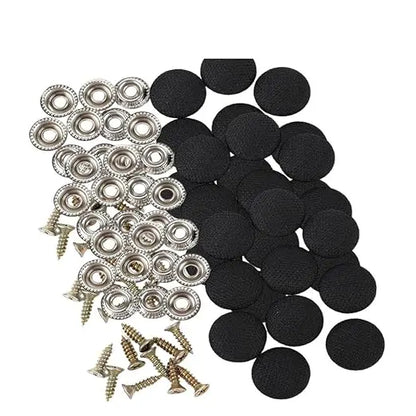 50 Pack Car Roof Headliner Repair Buttons, Fabric Covered Retainer Screws 🚗