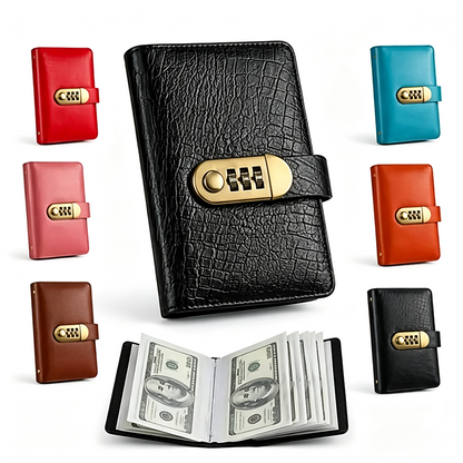 100‑Transparent‑Pocket Currency Collectors Album, Top‑Grade PU Leather📘