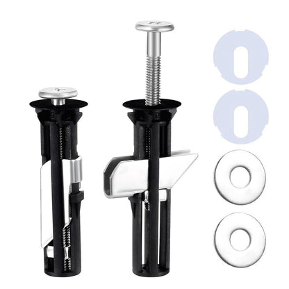 2PCS Universal Toilet Seat Bolt Kit Screws, Quick Release Easy Install Toilet Seat Replacement Parts 🚽