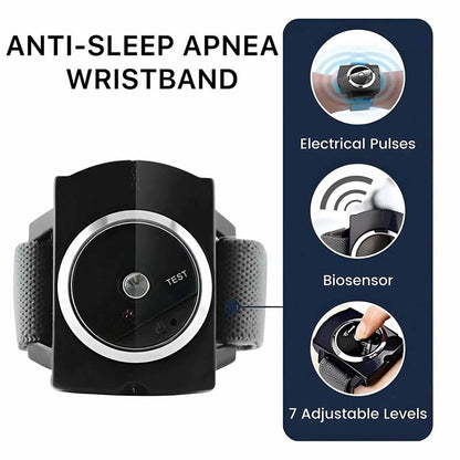 Smart Anti-Snoring Wristband, Vibration Posture Corrector