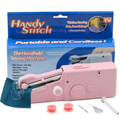 Portable Miniature Handheld Sewing Machine- Beginner-Simple Operation 🧵
