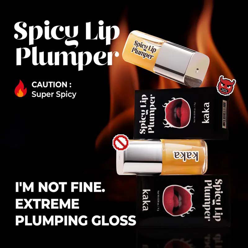 Lip Plumper Gloss, Fuller Lips High-Shine Treatment