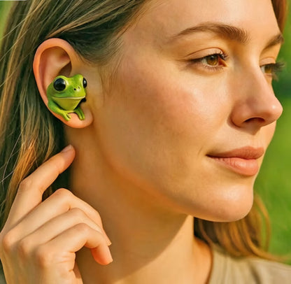 🐸Cute Animal Shaped Bluetooth Earbuds