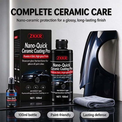 Nano-Quick Ceramic Coating Pro for Automobiles, Featuring Advanced Ceramic Technology ✨