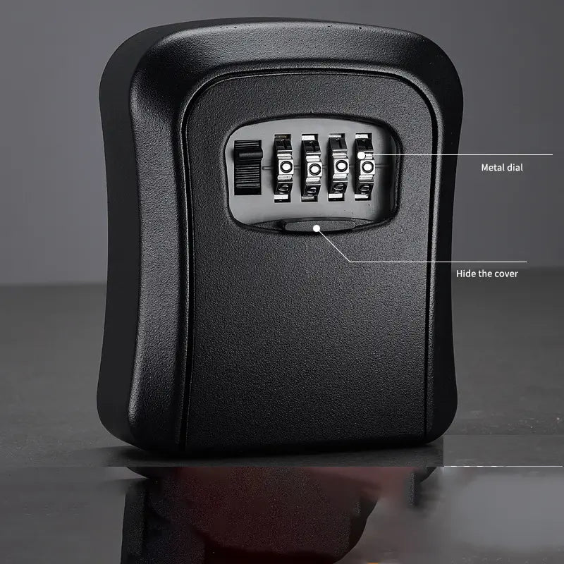 Wall Mount Key Lock Box‑ 4 Digit Combination Lockbox 🔐