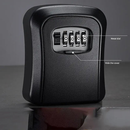 Wall Mount Key Lock Box‑ 4 Digit Combination Lockbox 🔐