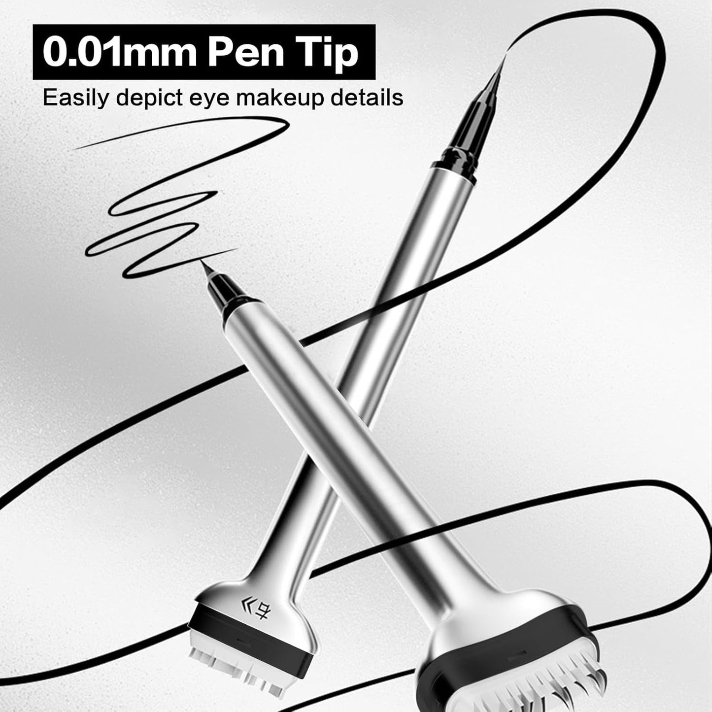 Reusable Lower Eyelash Stamp & Fine Liner Makeup Kit🦋