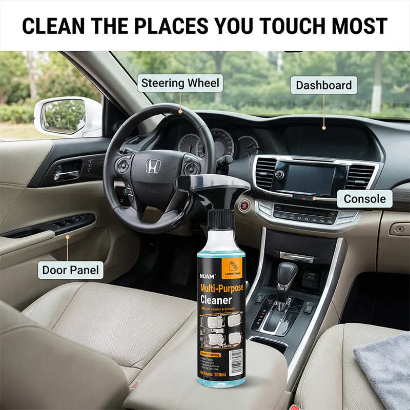 Multi-Purpose Cleaning Spray, Heavy Duty Dual-Action Degreaser & Stain Remover🧽