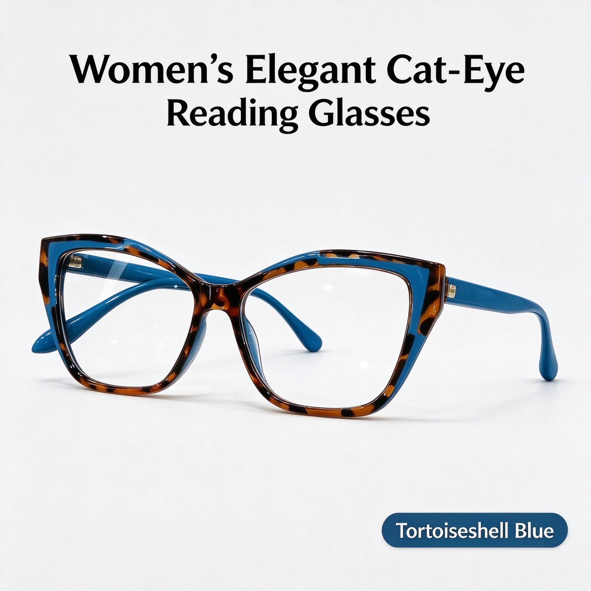 Women's Elegant Cat-Eye Metal Frame Reading Glasses 🕶️