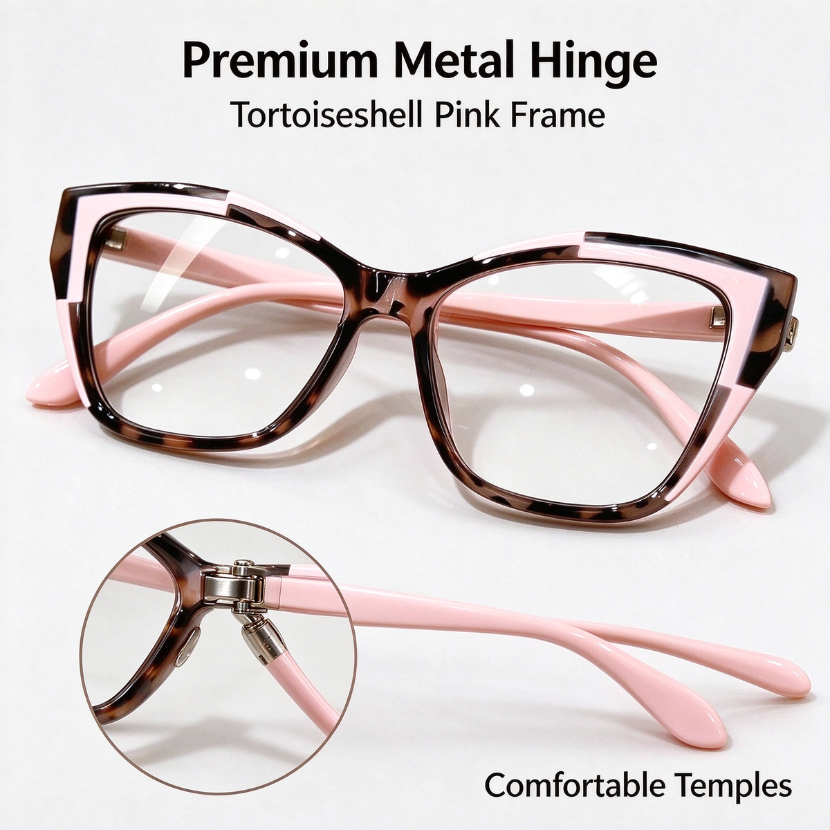 Women's Elegant Cat-Eye Metal Frame Reading Glasses 🕶️