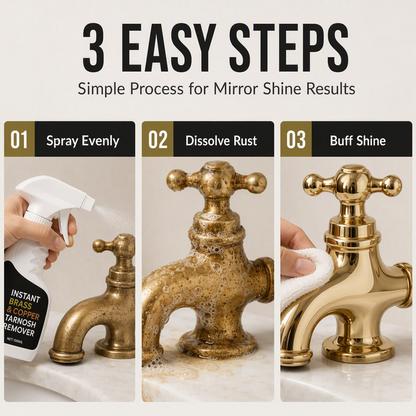 Instant Brass Tarnish Remover Spray ✨