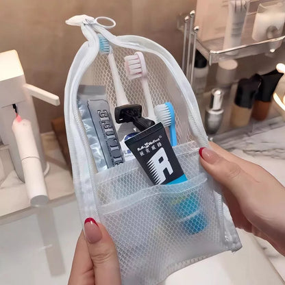 Standing Toiletry Bag, Waterproof Foldable Travel Makeup Organizer 🧳