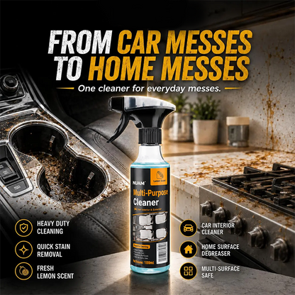 Multi-Purpose Cleaning Spray, Heavy Duty Dual-Action Degreaser & Stain Remover🧽