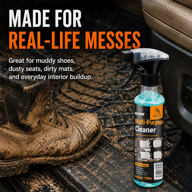 Multi-Purpose Cleaning Spray, Heavy Duty Dual-Action Degreaser & Stain Remover🧽