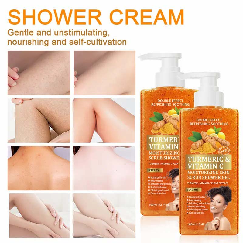 Turmeric & Vitamin C Exfoliating Shower Gel🧡
