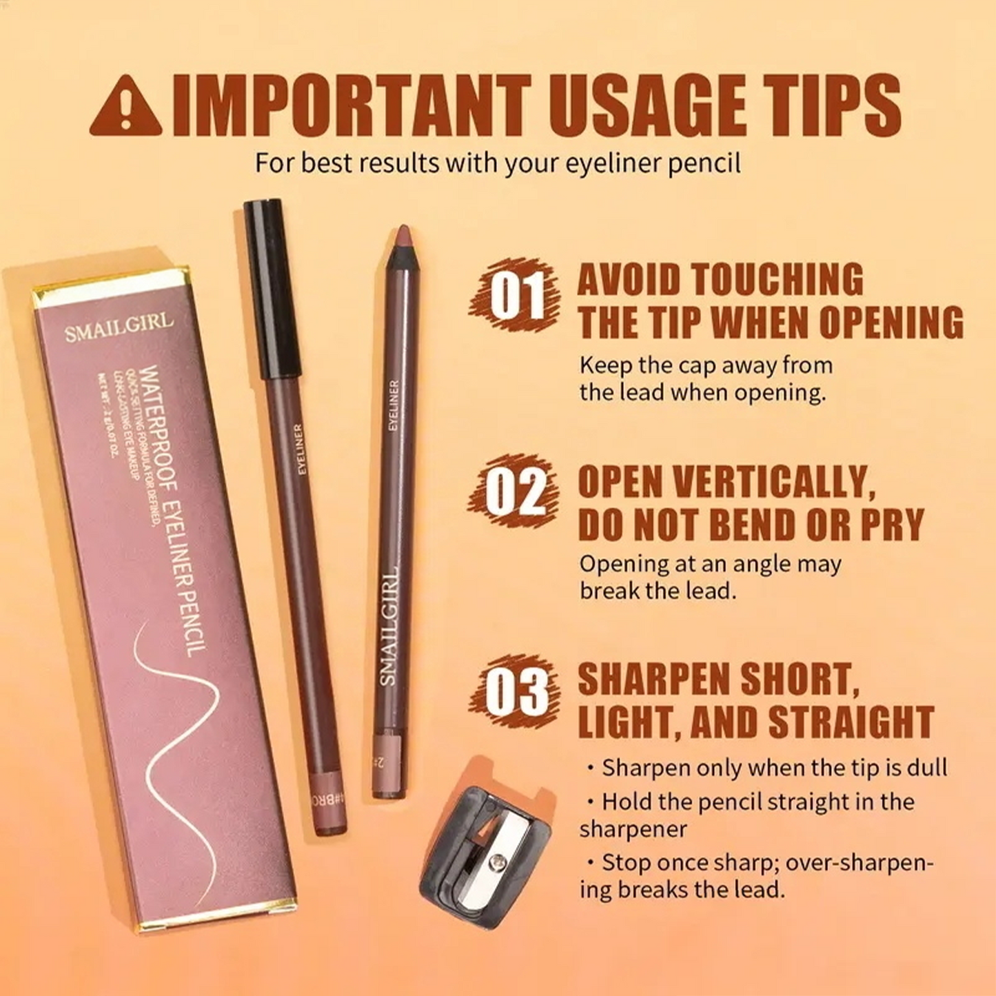24HR Waterproof Smudge-Proof Long Lasting Eyeliner Pencil🖌️