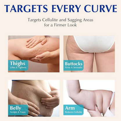 15-Day Fast-Acting Anti Cellulite Sculpting & Tightening Burn Gold Massage Cream🧴