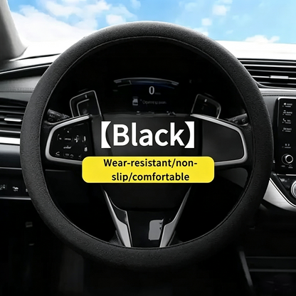 Universal Silicone Steering Wheel Cover, Non‑Slip Soft Grip All Season Car Steering Wheel Protector 🚗