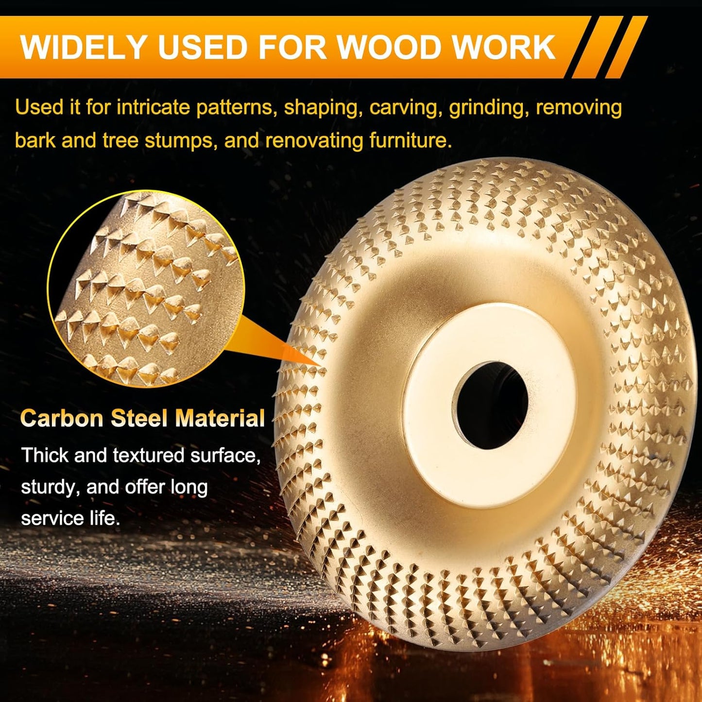 🪚3PCS Wood Carving Disc Set