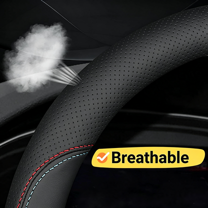Universal Silicone Steering Wheel Cover, Non‑Slip Soft Grip All Season Car Steering Wheel Protector 🚗