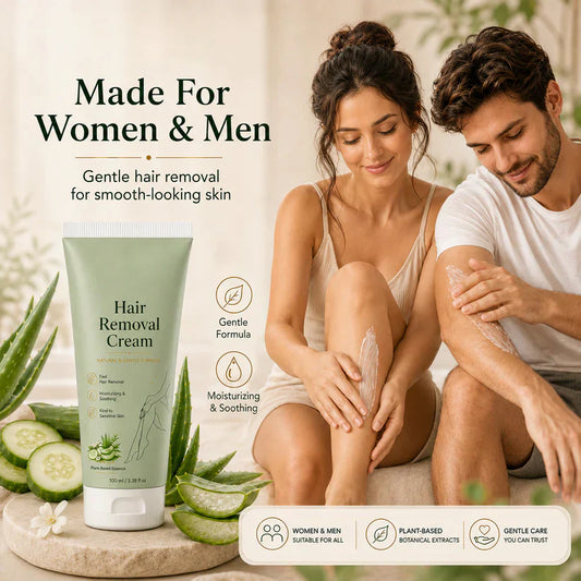 Unisex Hair Removal Cream, Mild for All Skin Types✨