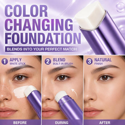 2-in-1 Color Changing Foundation Stick 🌟