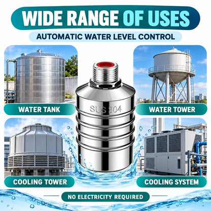 Automatic Water Level Control Float Valve, Top Inlet Water Shut Off Valve 🛠️