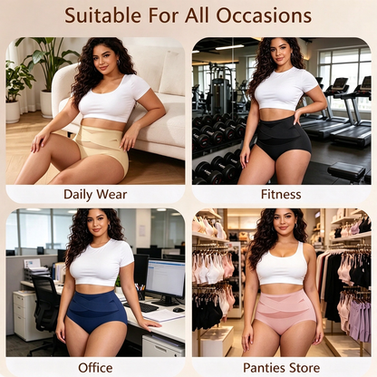 5-Pack Women's Classic Panties, Seamless High Waist Essential Underwear for Women 🩲