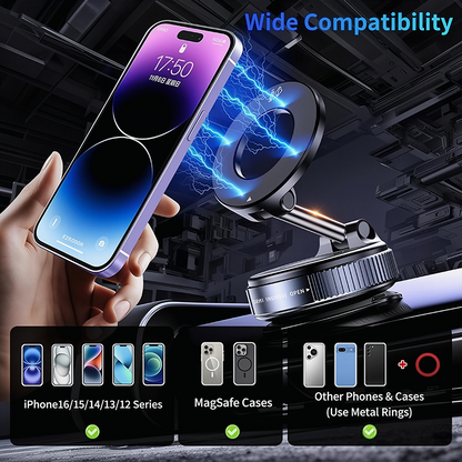 2.0 Foldable Magnetic Car Phone Holder with N52 Magnets🧲