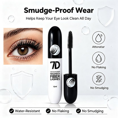 7D Silk Fiber Black Lengthening Mascara - Adult Beauty Makeup✨
