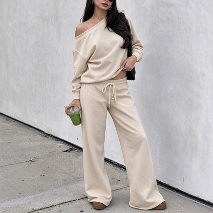 Women's Long Sleeve Jumper & Pants, 2 Piece Outfit Set ✨