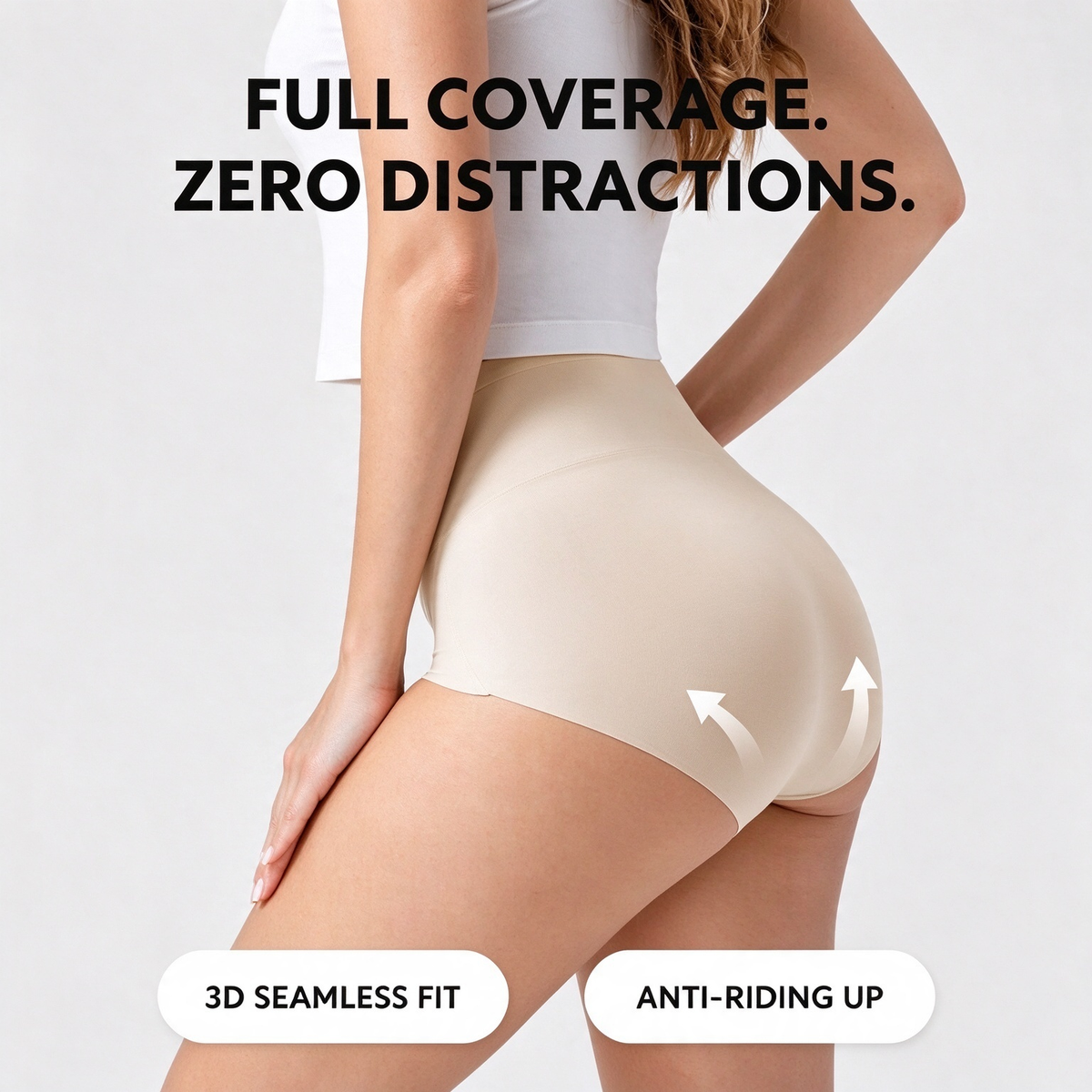 5-Pack Women's Classic Panties, Seamless High Waist Essential Underwear for Women 🩲
