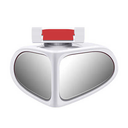360° Rotatable Dual‑Lens Real Glass Car Blind Spot Mirror🚗🔍