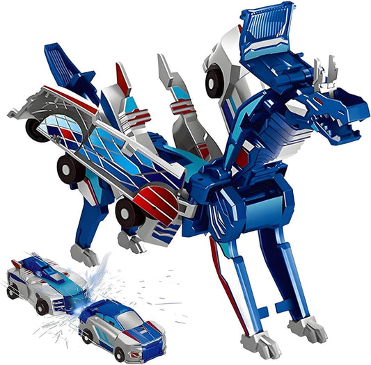 Magnetic Dinosaur Transformer Car Toy