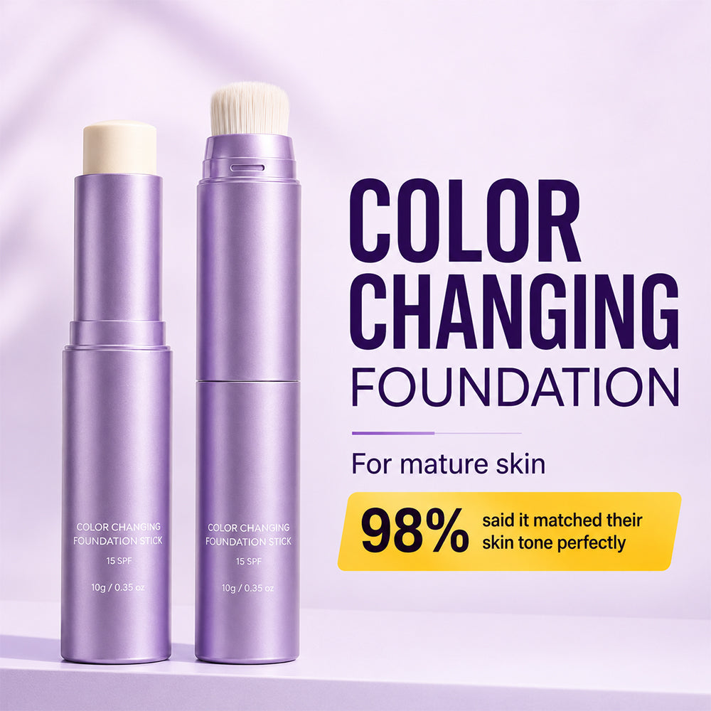 2-in-1 Color Changing Foundation Stick 🌟