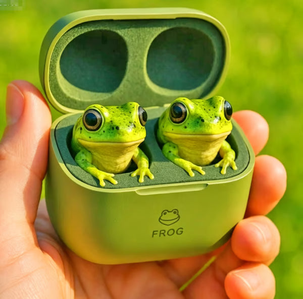 🐸Cute Animal Shaped Bluetooth Earbuds