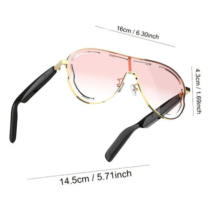 🕶️Bluetooth Smart Glasses, Wireless Open Ear Audio Sunglasses