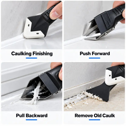 Multifunctional Caulk Remover Tool, Silicone Sealant Scraper ✨