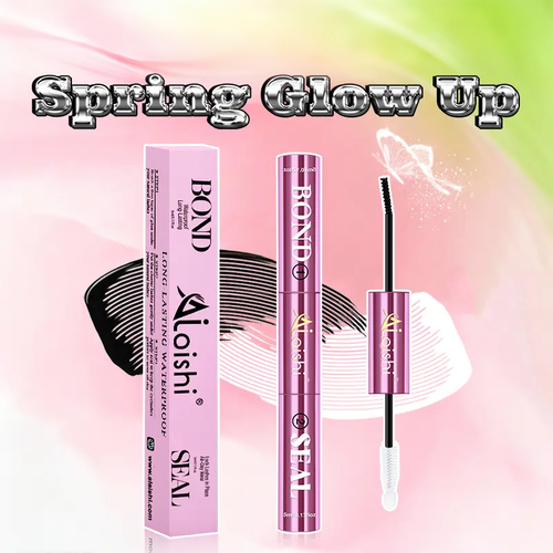 2 in 1 Bond & Seal Eyelash Adhesive, Black/White Waterproof Gentle Lightweight Strong Hold Glue✨