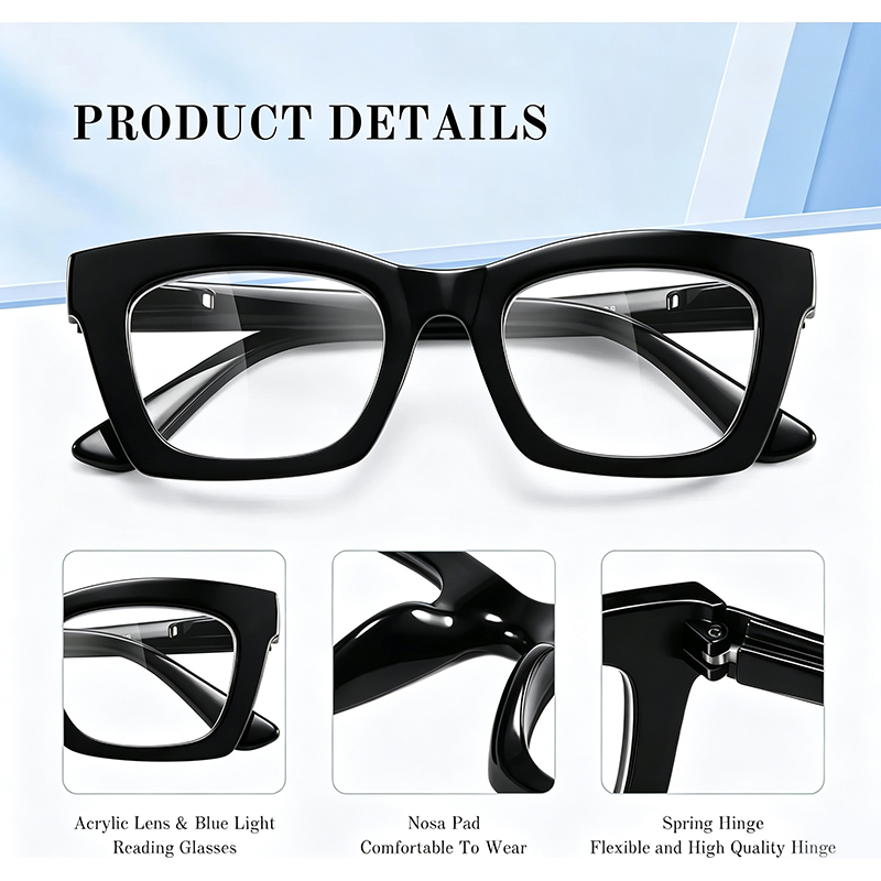 3-Pack Lightweight Tortoiseshell Square Reading Glasses for Women & Men 🕶️
