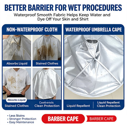 2026 New Diy Hair Cutting Cloak Umbrella Cape✨