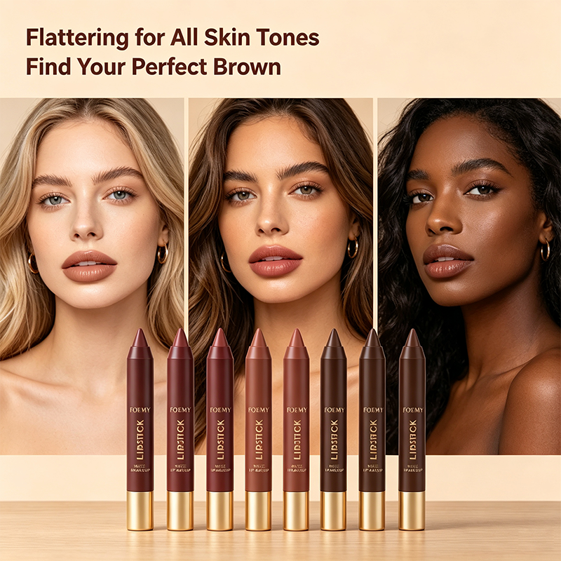 Matte Brown Lipstick, Suitable for All Skin Types 🤎